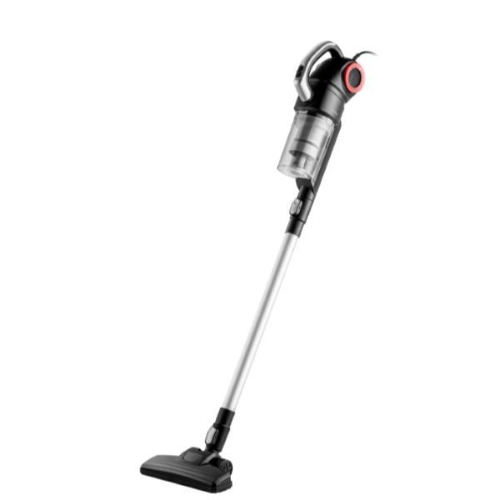 MIDEA MCS2045BR ASPIRAPOLVERE 2 IN 1 SCOPA ELETTRICA/ASPIRAPOLVERE CON FILO 450 W POTENZA DI ASPIRAZIONE 15Kpa TECNOLOGIA CICLONICA SENZA SACCO CAVO 5 MT NERO E ROSSO